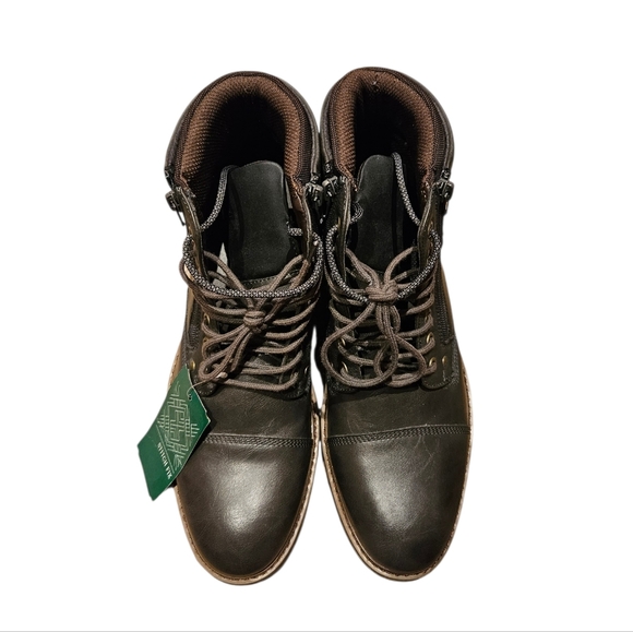 NWT Rye By Hawker Rye Combat Boot Dark Grey Men 10.5 - Picture 2 of 13